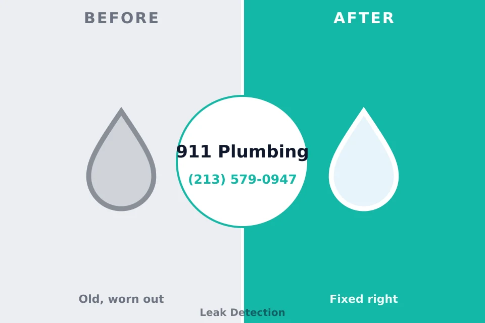 Before and after: plumbing repair Salida del Sol Estates, TX